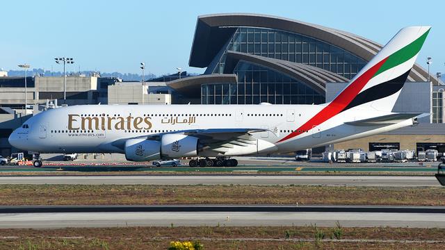 A6-EUI:Airbus A380-800:Emirates Airline